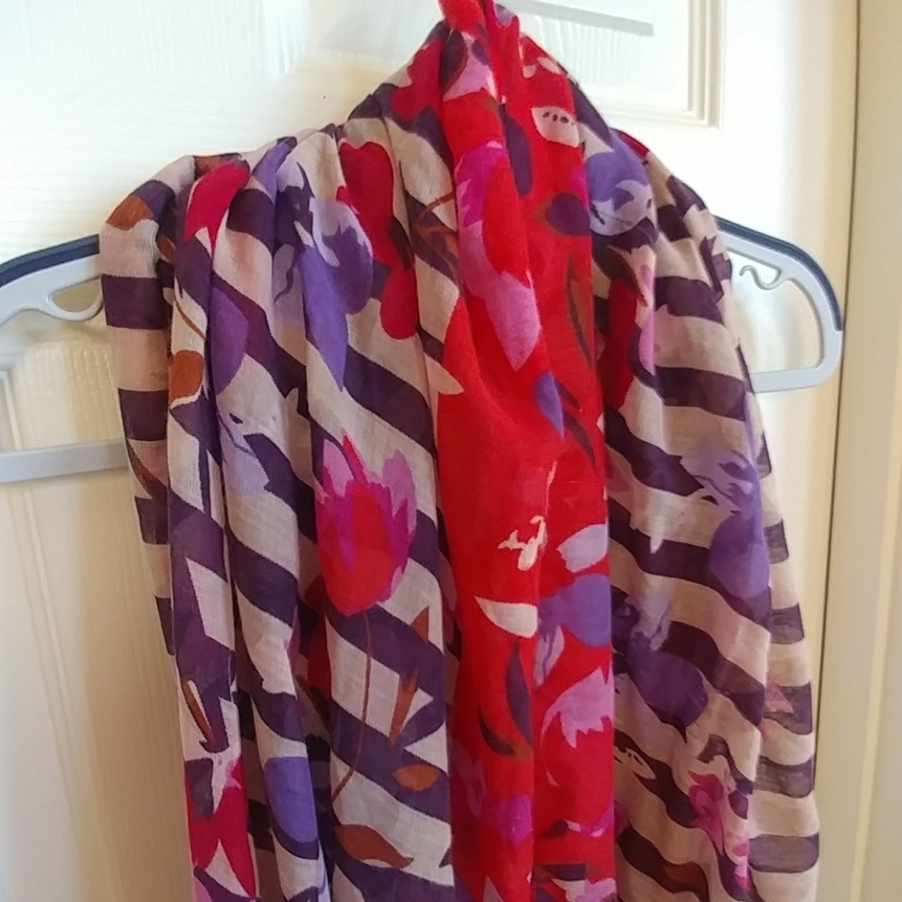 Happy Floral Infinity Scarf/Wrap